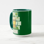 Funny Beer St Patrick’s Day Shirt – caneca マグカップ (正面左)