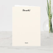 Funny Beet Birthday Card – Turn Up the Beet カード (裏面)