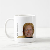 Funny Before and After Morning Coffee Meme Mug コーヒーマグカップ (左)