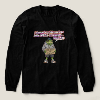 Funny beggar frogT-Shirt トライブレンドＴシャツ