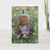 Funny Belated Birthday Card カード (正面)