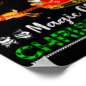 Funny Believe In The Magic Of Christmas ポスター (角)
