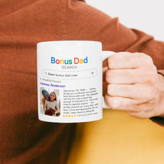 Funny Best Bonus Dad Ever Search Result With Photo コーヒーマグカップ