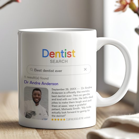 Funny Best Dentist Ever Search Results With Photo コーヒーマグカップ