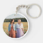Funny Best Friend Keychain - Photo Keepsake キーホルダー (裏面)