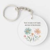 Funny Best Friend Keychain - Photo Keepsake キーホルダー (正面)