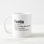 Funny Best Funtie Definition  コーヒーマグカップ<br><div class="desc">Funny Best Funtie Definition</div>