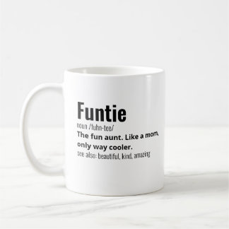 Funny Best Funtie Definition コーヒーマグカップ