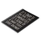 Funny Best Gifts For Gymnasts Gymnastics Sports  ノートブック (左側)