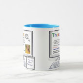 Funny Best Therapist Search Result With Photo マグカップ (中央)