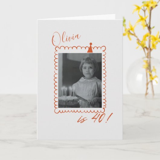 Funny bestie birthday カード (黄色い花)