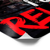 Funny Beware of Dog Poster – Guard Dog Wall Art ポスター (コーナー)