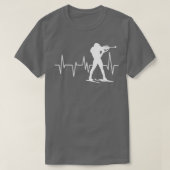 Funny Biathlon Winter Ski Skiing Fun Lovers (5)  Tシャツ (デザイン正面)