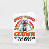 Funny Bichon Frise Design For Dog Lover  カード (正面)