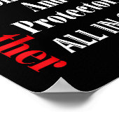 Funny Big Brother Definition Birthday Men Teens Yo ポスター (角)