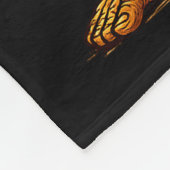 Funny Big Foot Santa Hat Drink Christmas Tree Xmas フリースブランケット (角)