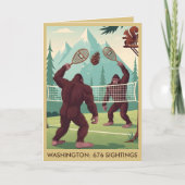 Funny Bigfoot カード (正面)