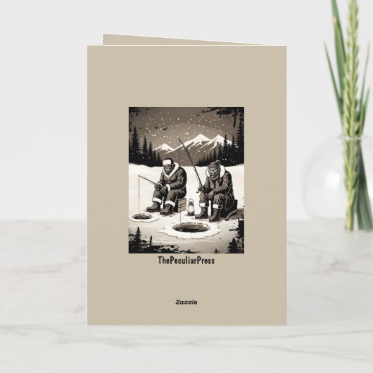 Funny Bigfoot Birthday カード (裏面)