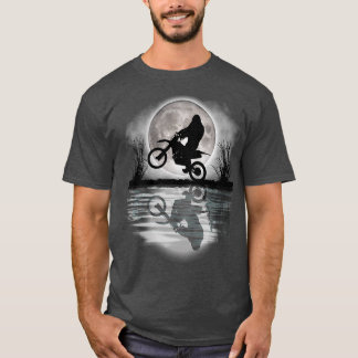 Funny Bigfoot Dirt Bike Rider Supercross Motocross Tシャツ