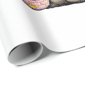 Funny Bigfoot Easter Egg Rock Sasquatch Easter Day ラッピングペーパー (ロールコーナー)