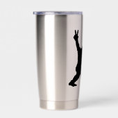 Funny Bigfoot-I Believe in Myself   保温保冷タンブラー (右面)