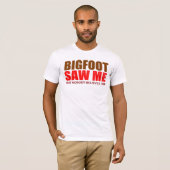 funny Bigfoot paranormal Tシャツ (正面フル)