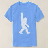 Funny Bigfoot Rock and Roll for Sasquatch Believer Tシャツ (デザイン正面)