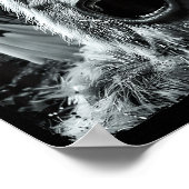 Funny Bigfoot Sasquatch Halloween  ポスター (角)