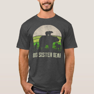 Funny Biggest Sister Shirts, 3 Cub Kids Sis Big Si Tシャツ