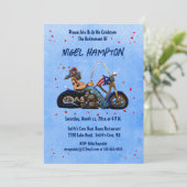 Funny Biker Retirement Party 招待状 (スタンド正面)