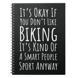 Funny Biking Gifts Cycling Bike Humor Biker Quote ノートブック
