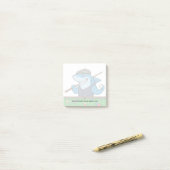 Funny Billiards Fanatic Personalized Stick Notepad ポストイット (デスク上)