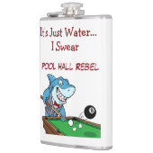 Funny Billiards Shark Rebel Liquid Flask フラスク (左)