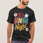 Funny Bingo Lover Design – Bingo Player Gift Tシャツ (正面)