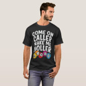 Funny Bingo Lover Quote Shirt for Gamers Tシャツ (正面フル)