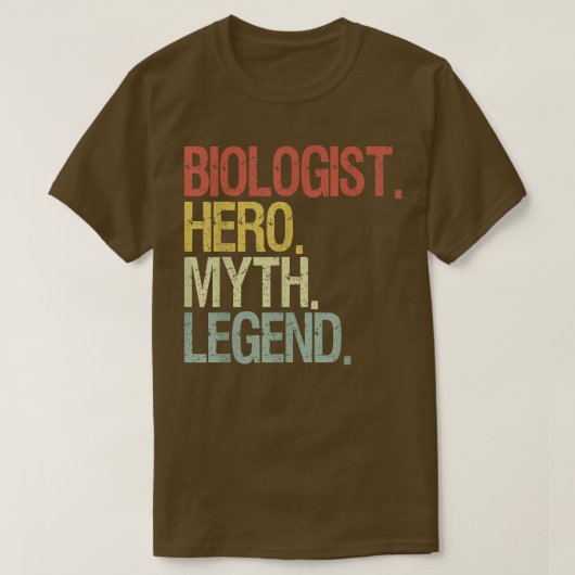 Funny biologist  tシャツ (デザイン正面)
