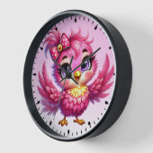 Funny Bird Cartoon Sublimation-56342 壁時計 (傾斜)