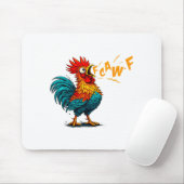 Funny Bird Fcawf Chicken F Caw F Rooster Whisperer マウスパッド (マウス)