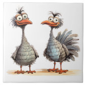 funny birds background タイル (正面)