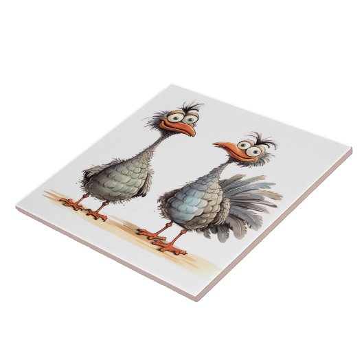 funny birds background タイル (側面)