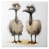 funny birds background タイル (正面)