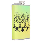 Funny Birds Cartoon-56456 フラスク (右)