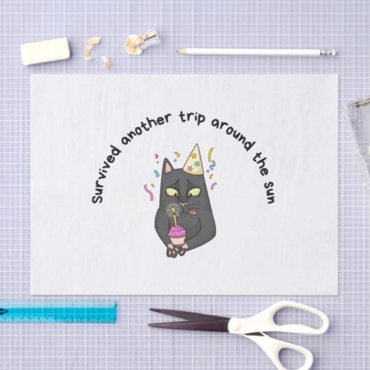 Funny Birthday 薄葉紙 (クラフト)