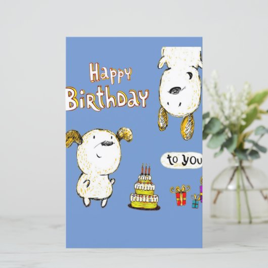 Funny birthday card (スタンド正面)