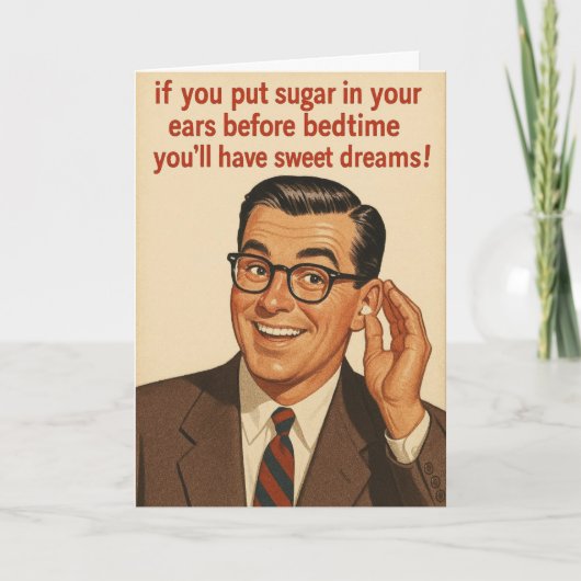 Funny Birthday card  カード (正面)