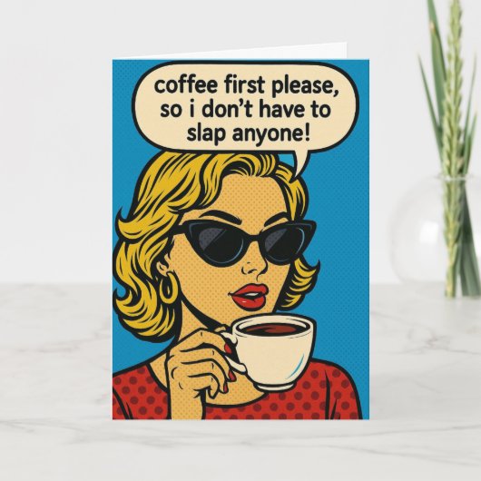 Funny birthday card カード (正面)