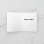 Funny birthday card  カード (内部)