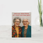 Funny Birthday card  シーズンカード (正面)