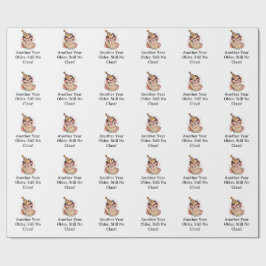 Funny Birthday Card ラッピングペーパー