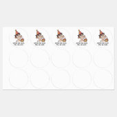 Funny Birthday Card ラベル (シート)